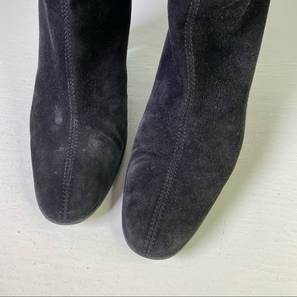 Aquatalia Suede Heeled Boots - Picture 6 of 9